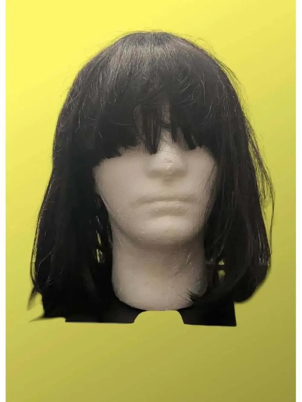 Black Bob Wig with Bangs